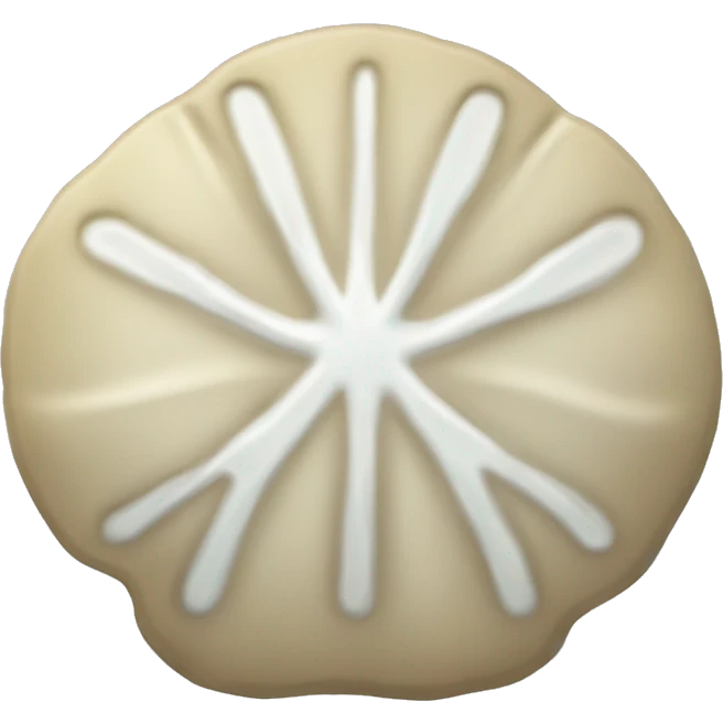 Sand dollar emoji