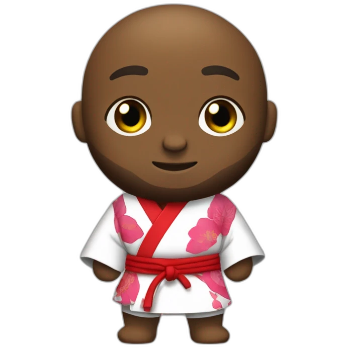 Teddy Riner en kimono emoji