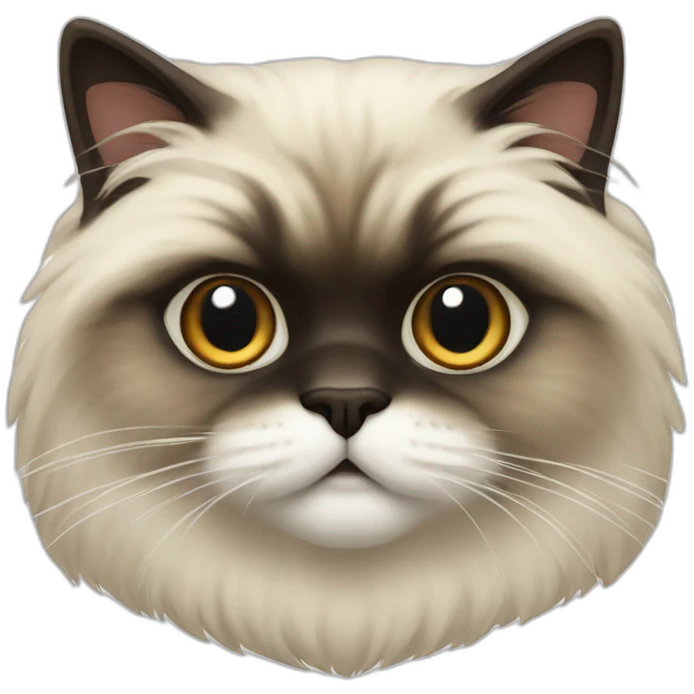 Himalayan cat emoji