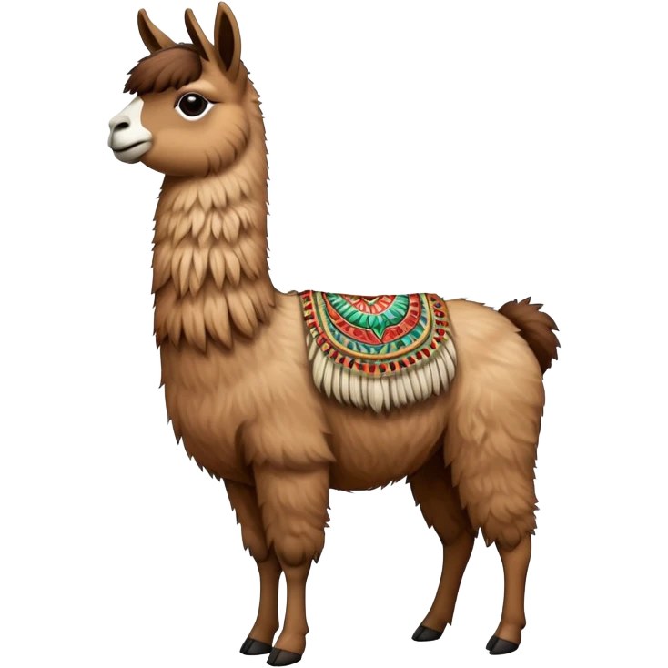 Peruvian lama emoji