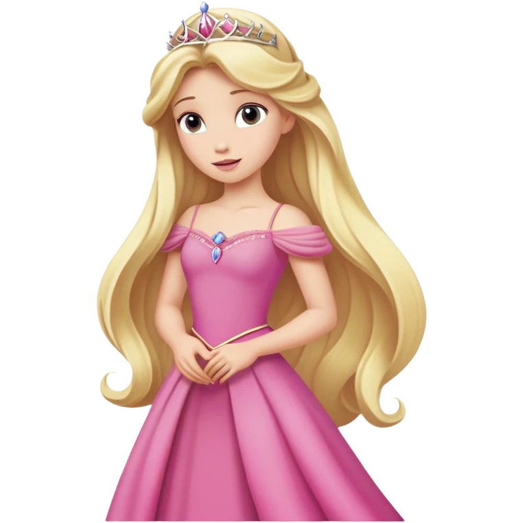 Aurora Disney princess emoji