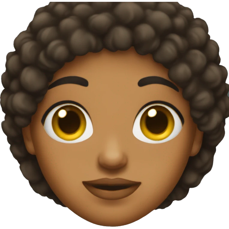 Afro Latina  emoji