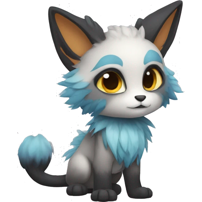 Chibi-Anthro-Fur-Sona-Fakémon, Full Body emoji
