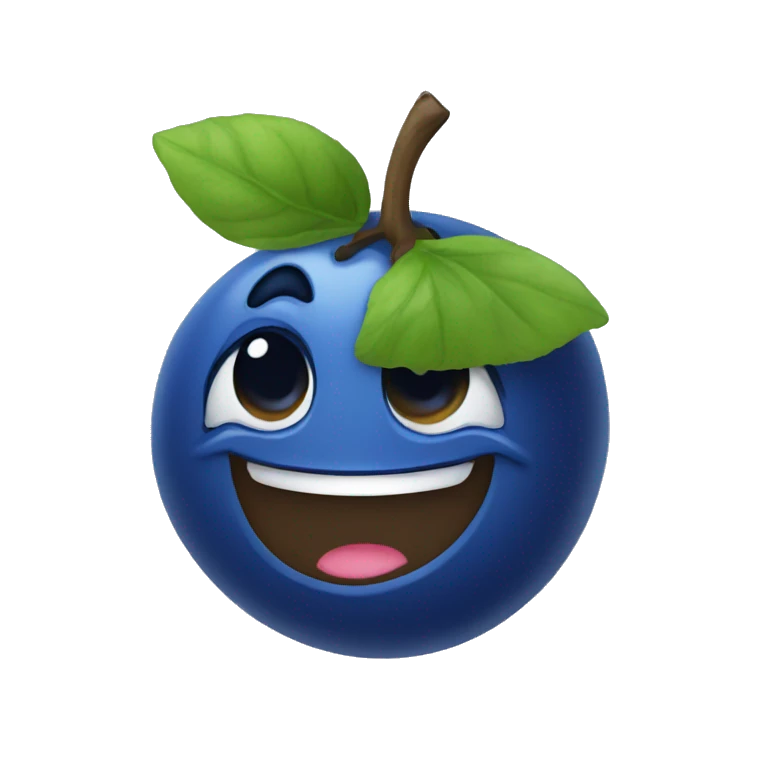 Blueberry emoji