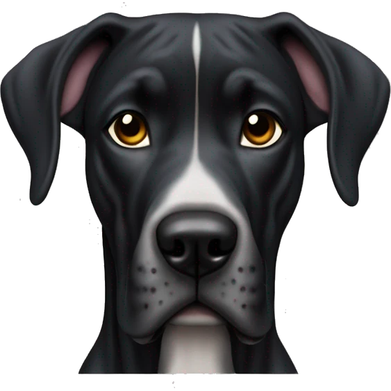 Black Caine corso/Great Dane  emoji