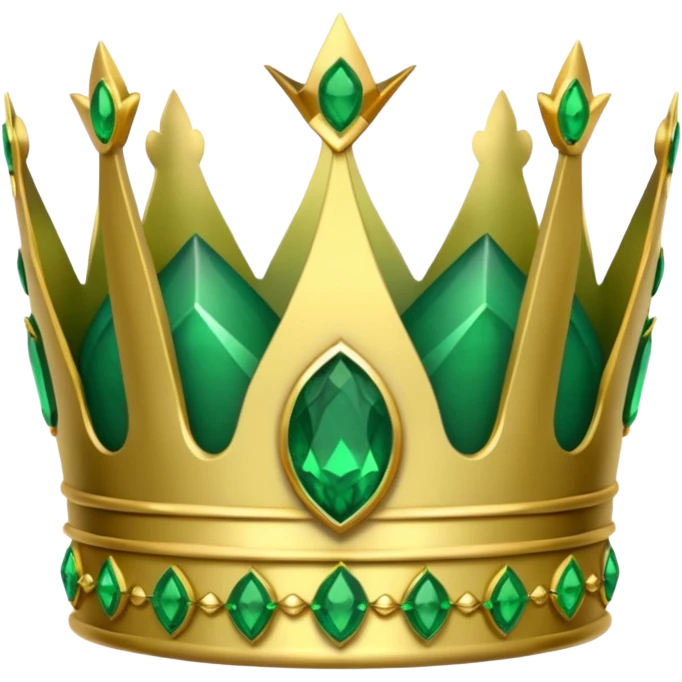Green crown emoji