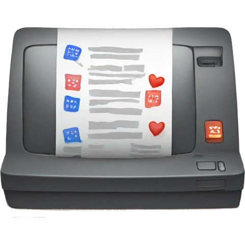 electronic vote emoji