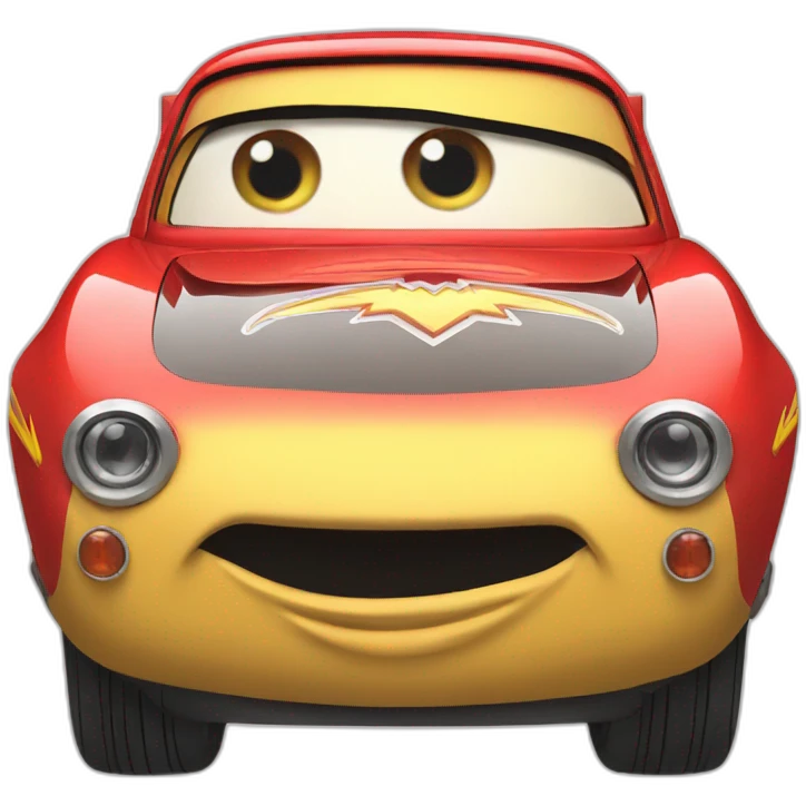 Flash McQueen emoji