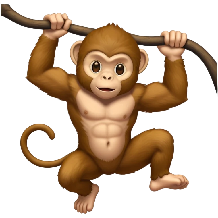 monkey climbing emoji