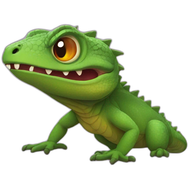 scary Lizard emoji