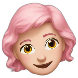 pink newspaper emoji