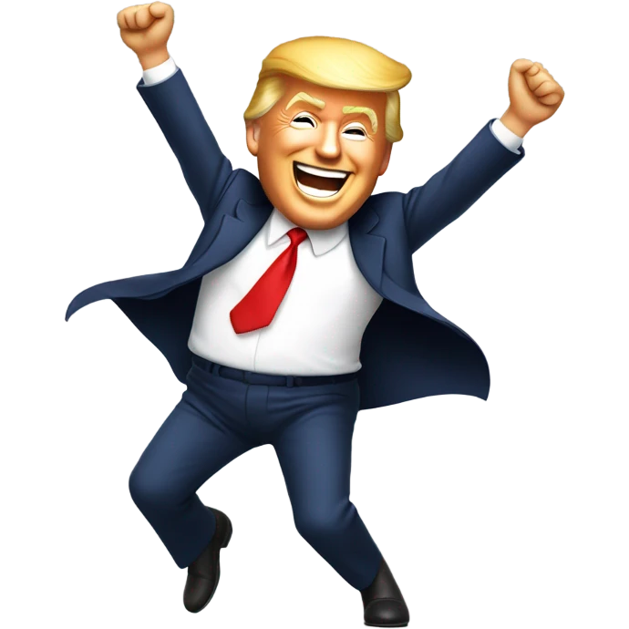 Donald trump dancing emoji