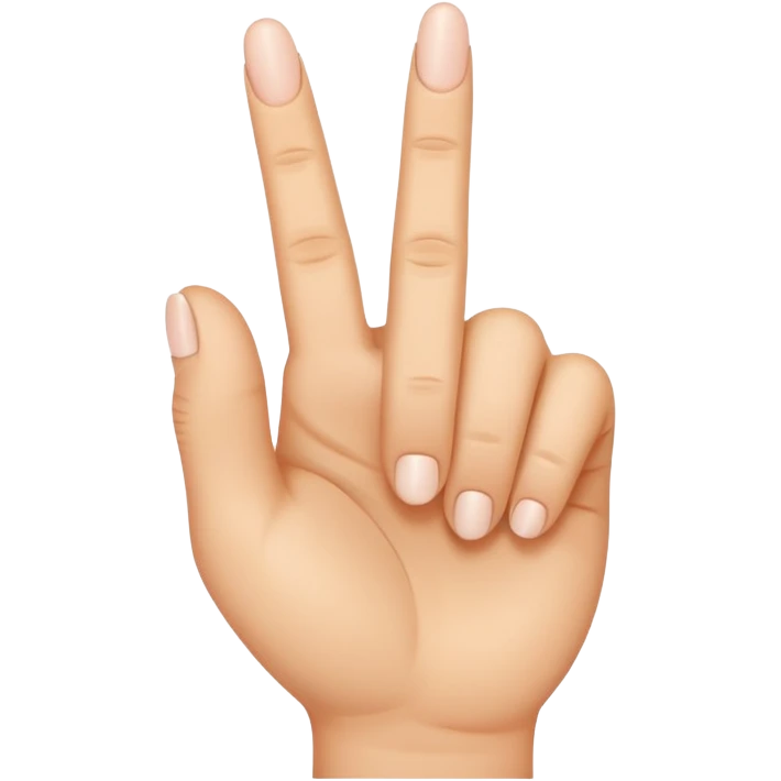 Middle finger emoji