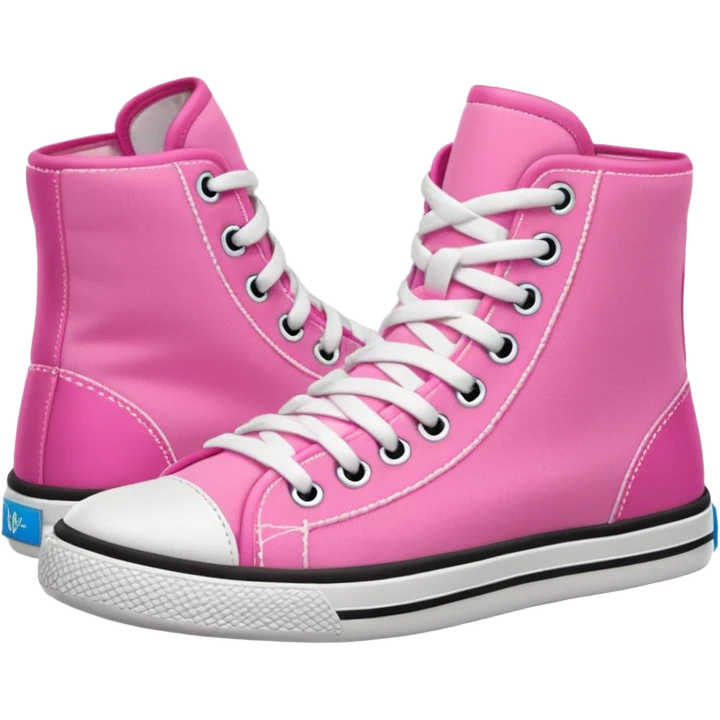 Barbie high top shoes emoji