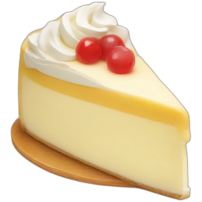 Japanese cheesecake emoji