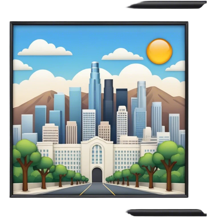 Los angeles emoji