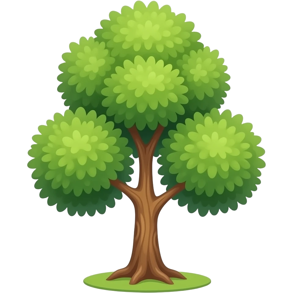 new tree emoji