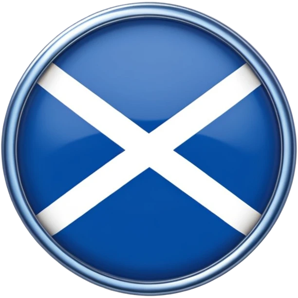 scotish blue pin emoji