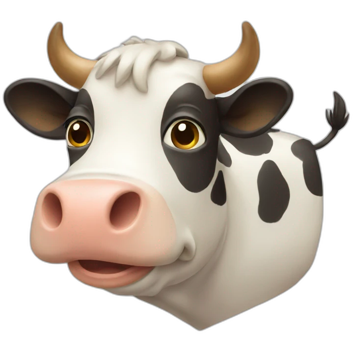 square cow emoji