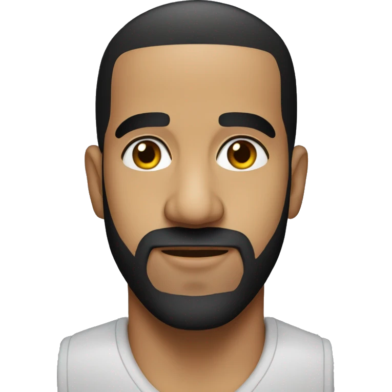Drake with a straight face emoji