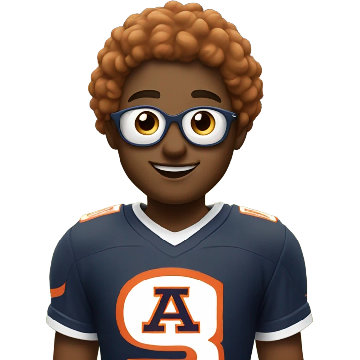 Auburn University super sports fan emoji