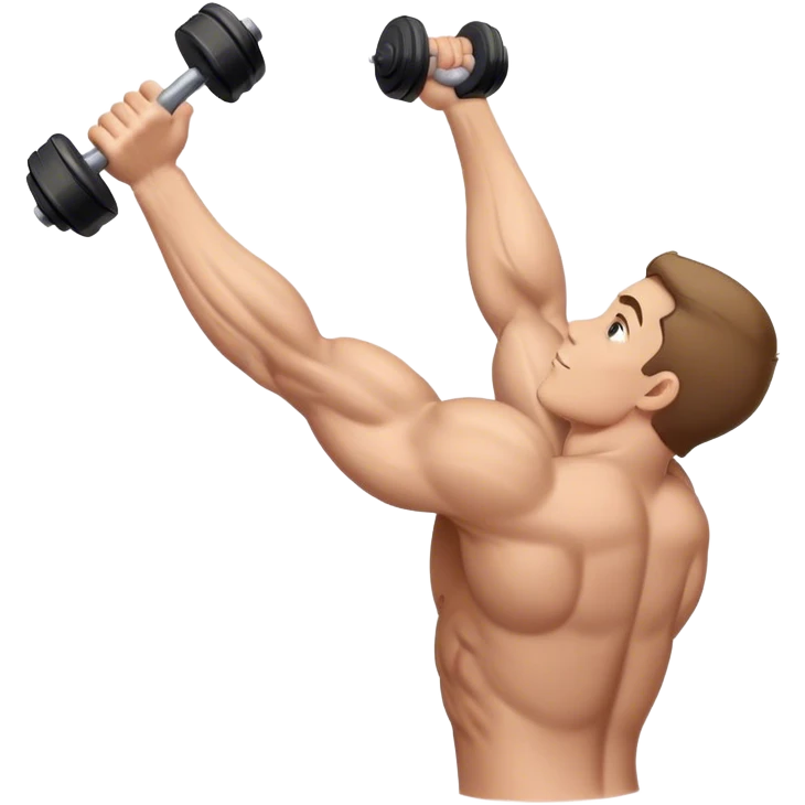 tricep extension exercise emoji
