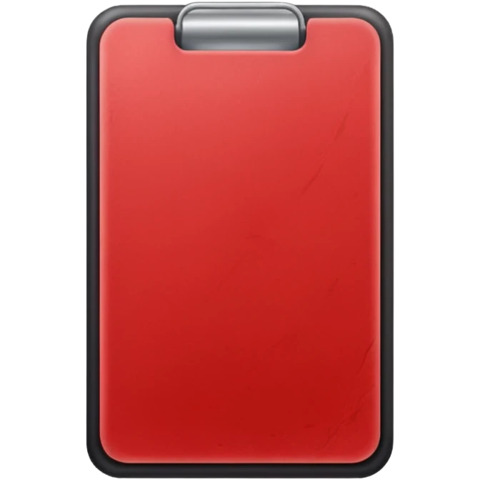 red card emoji
