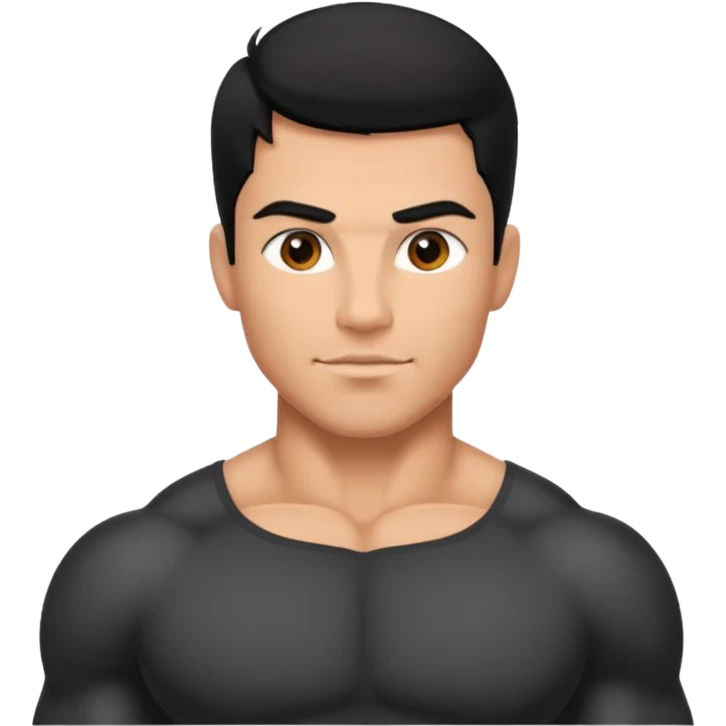 Sexy handsome muscular man emoji