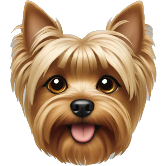 yorkie dog emoji