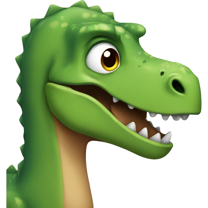 disappointed dinosaur emoji