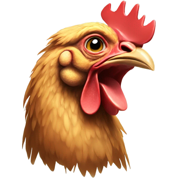 Chicken eater emoji
