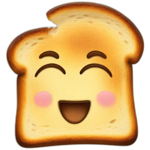 toast burned out emoji