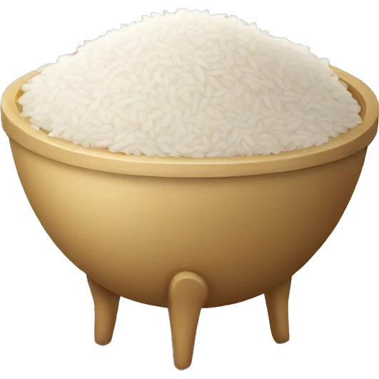 RICE WITH LEG PIECE emoji