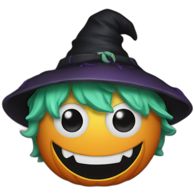 Halloween decoration emoji