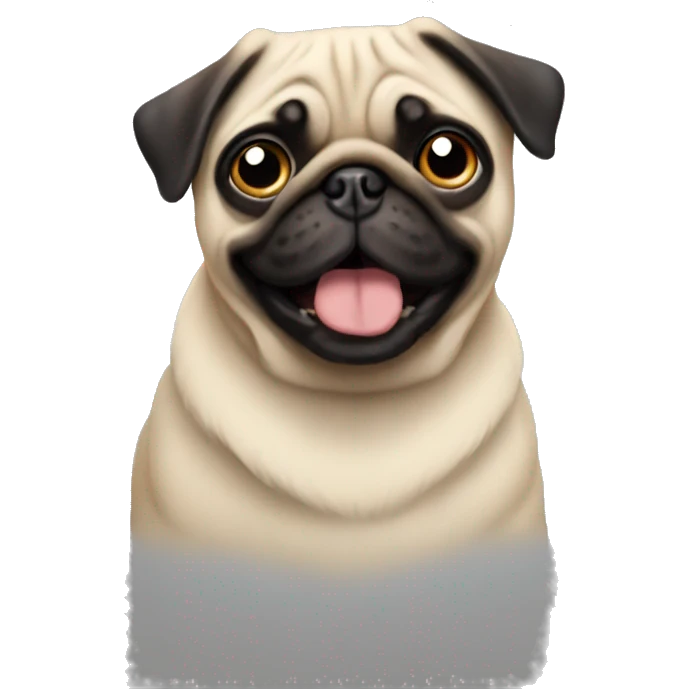 Pug emoji