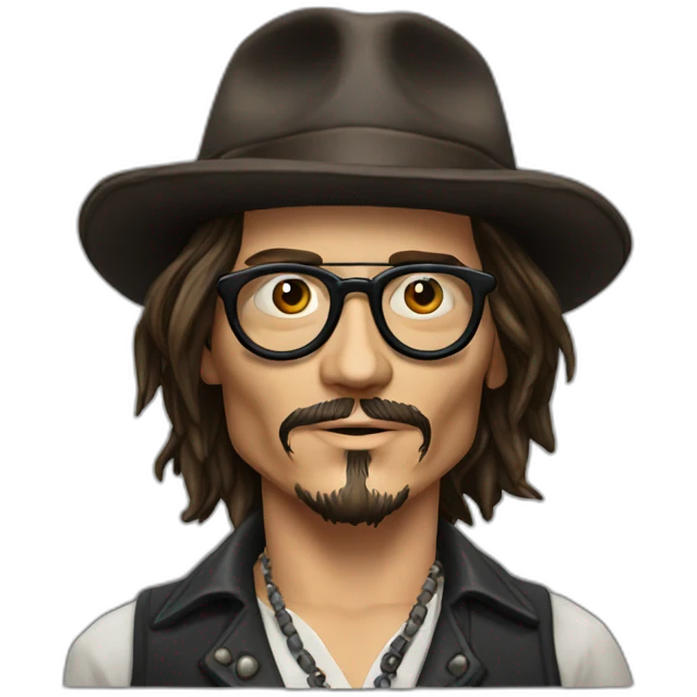 Johnny Depp Stoned  emoji