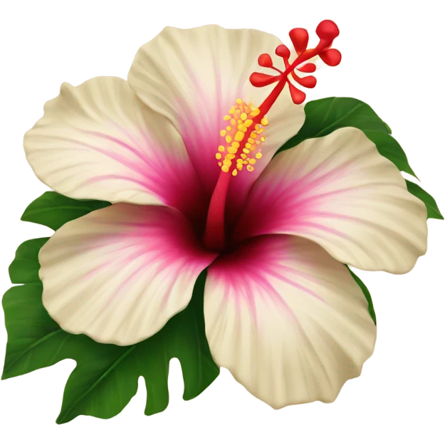Hibiscus flower emoji