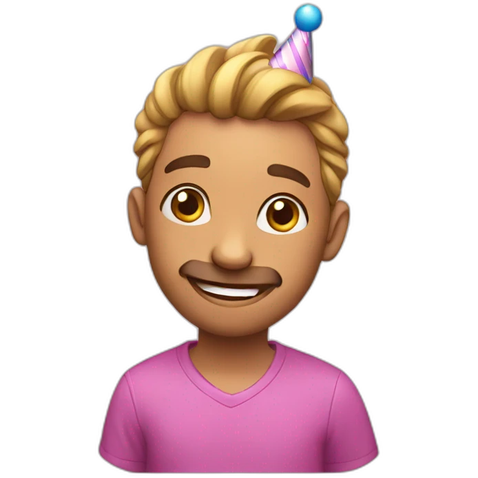 Happy birthday emoji