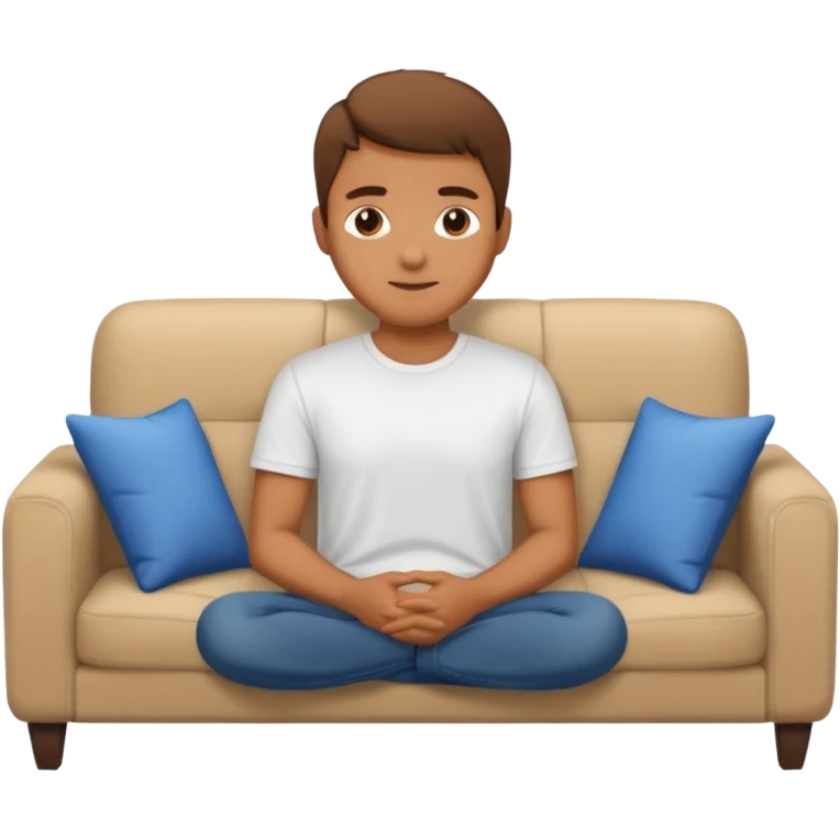 Therapy on couch emoji