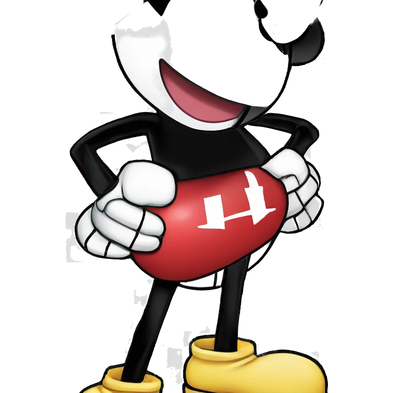 happy boy wears white gloves emoji