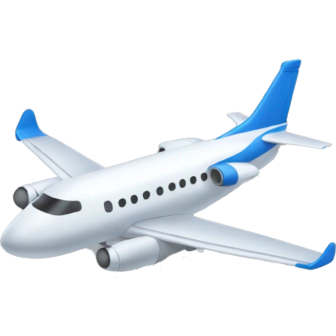 Avion qui atterrie  emoji