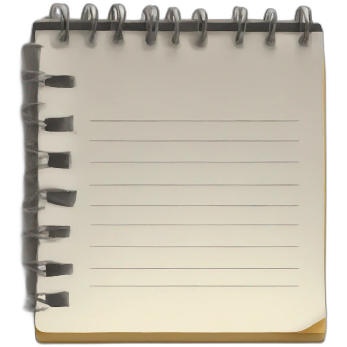 notepad emoji