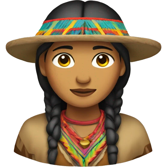 Quechua woman emoji