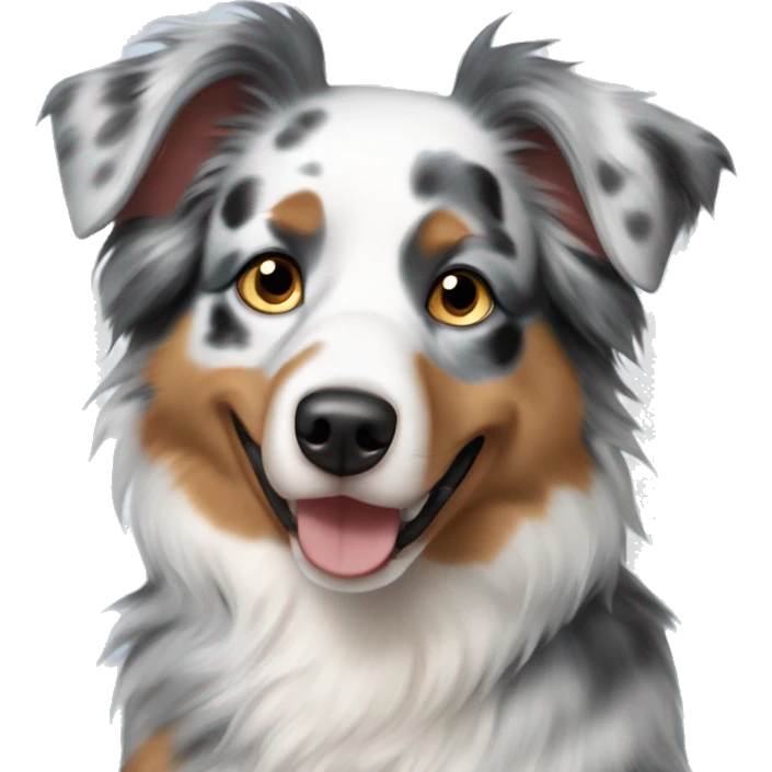 Australian shepherd blue Merle emoji
