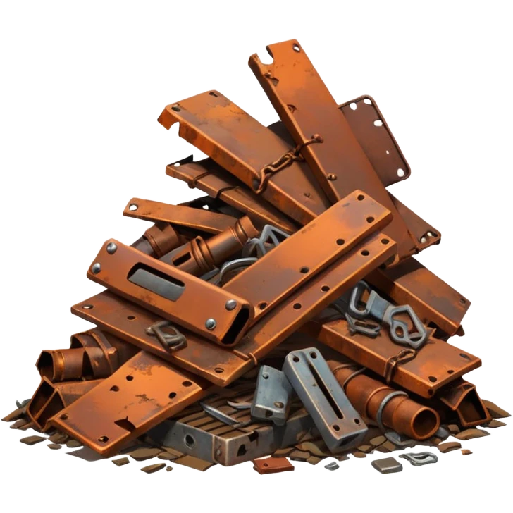 débrouillard ferraille cuivre  post apo survie loot gaming pas de personnage emoji