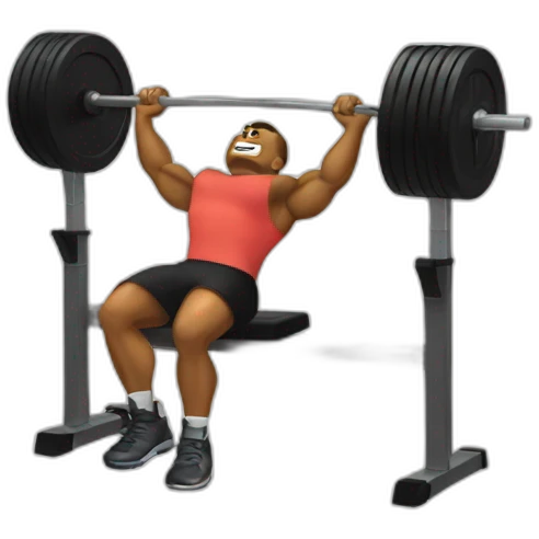 Bench press emoji