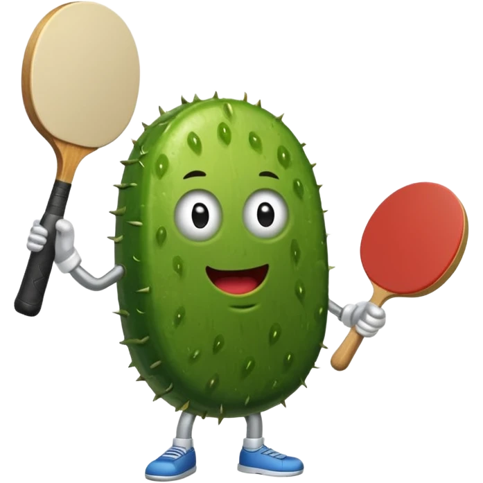 🥒+🏓 emoji