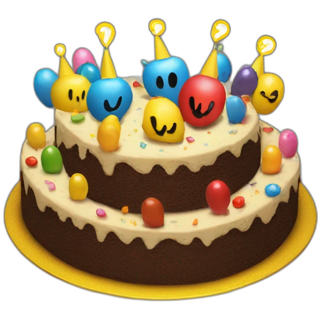 pacman birthday emoji