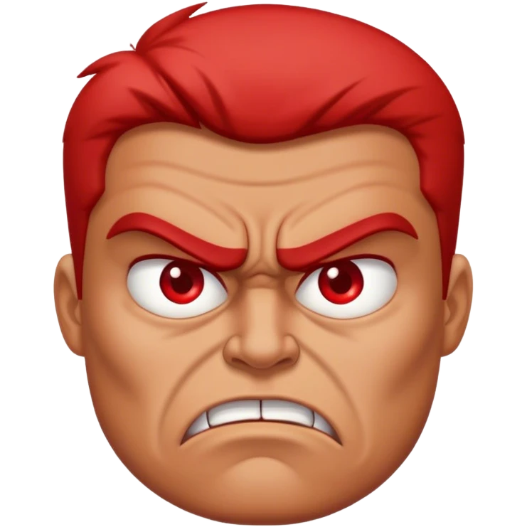 Angry emoji