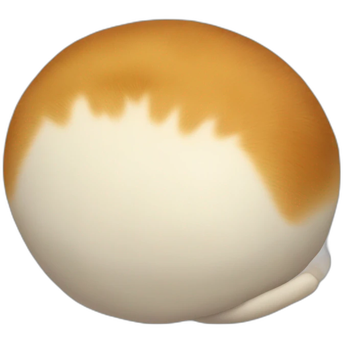 a cats butt emoji